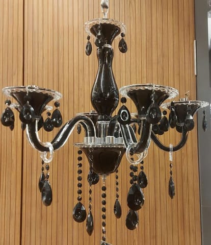 Swanart Elevate Your Space with the Black Italian Chandelier Light - Illuminate in Style