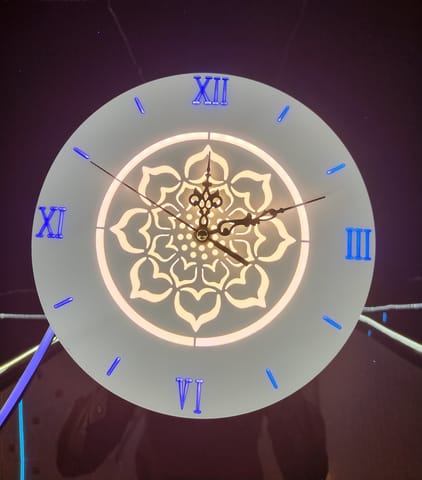 Swanart LED Wall Clock Light: Sleek, Modern Illumination for Every Room