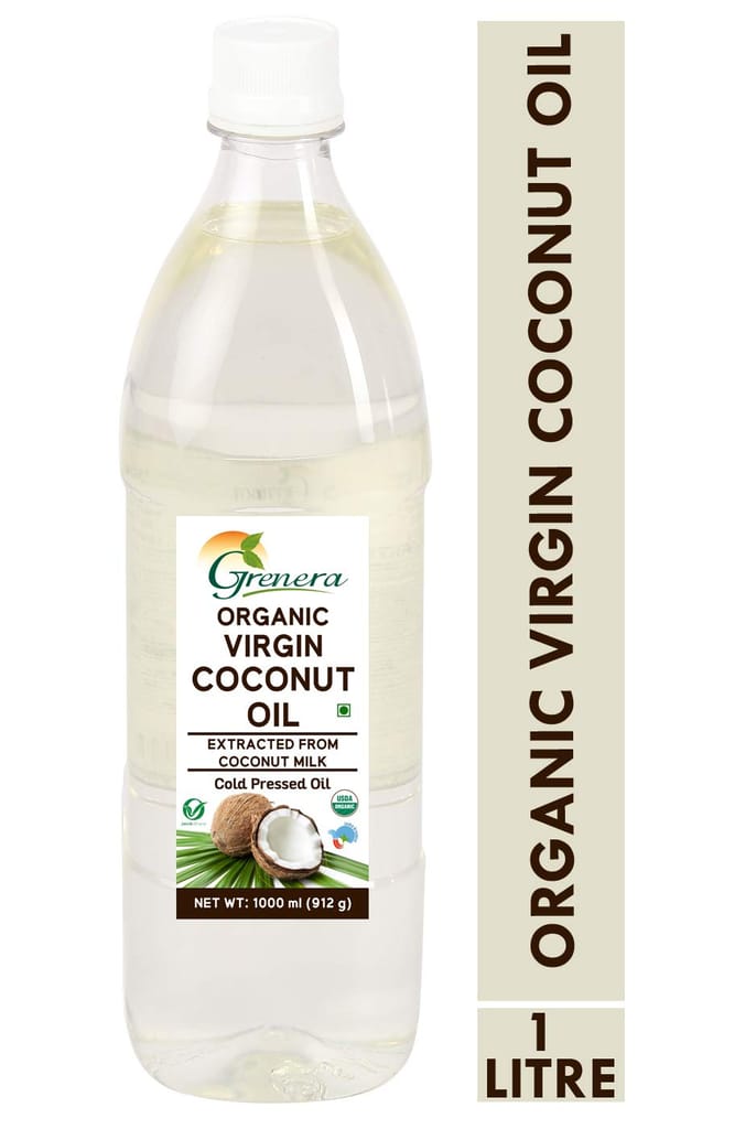 Organic Virgin Coconut Oil -1 Litre (Certified Organic)