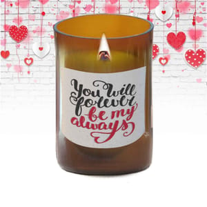 FOREVER Pure Soy Wax Wood Wick Candle - 310 gms