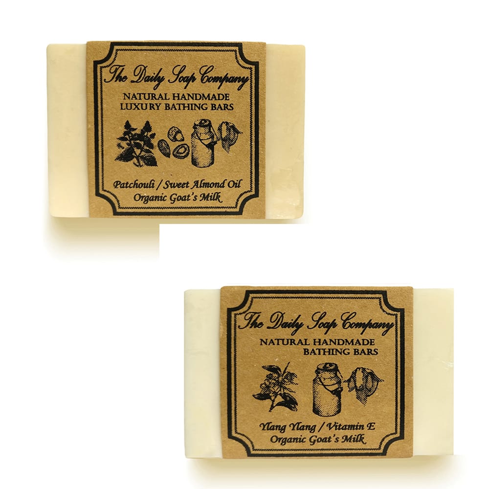 The Rejuvenating Soap Combo - Patchouli Soap 100 gms & Ylang Ylang Soap 100 gms