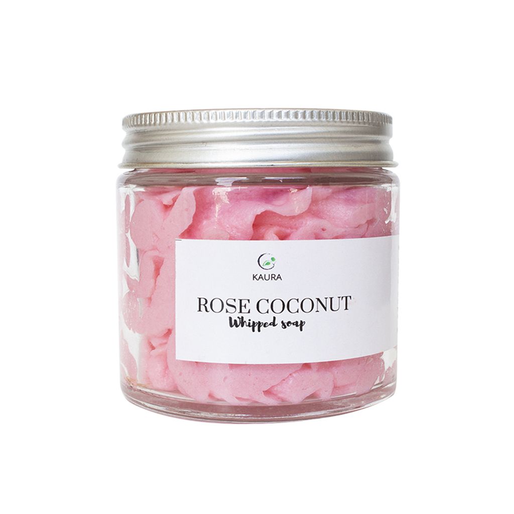 Rose Coconut Whipped Soap