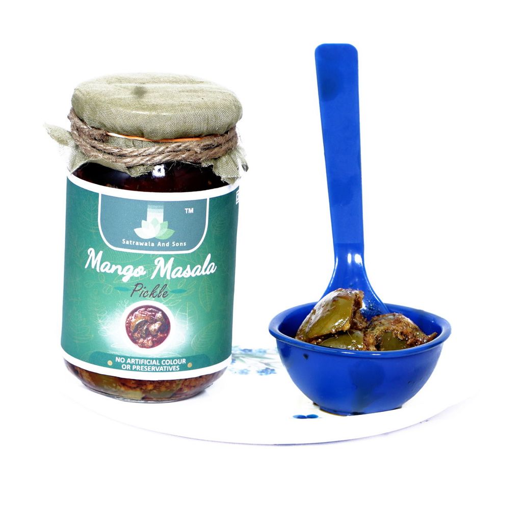 Mango Masala Pickle With Saunf & Methi Dana - 400gm