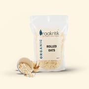 Organic Rolled Oats | 500 G (Pack of 2)