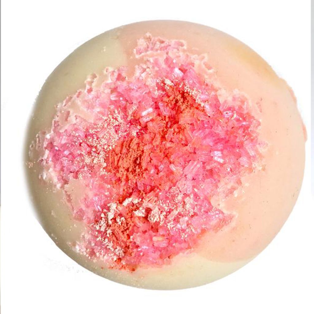 Rose Quartz Soap - Gulkand, Pink salt, Pink clay 120 gms