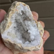 Moroccon crystal geode