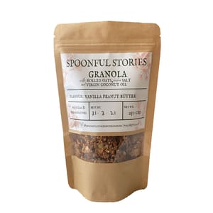 Vanilla & Peanut Butter Granola - 250 gms
