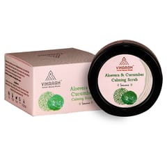 Aloevera & Cucumber Calming Scrub - 40 gms