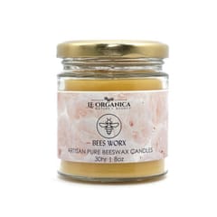 Artisanal Bee Wax Scented Wellness Candle - 220 gms