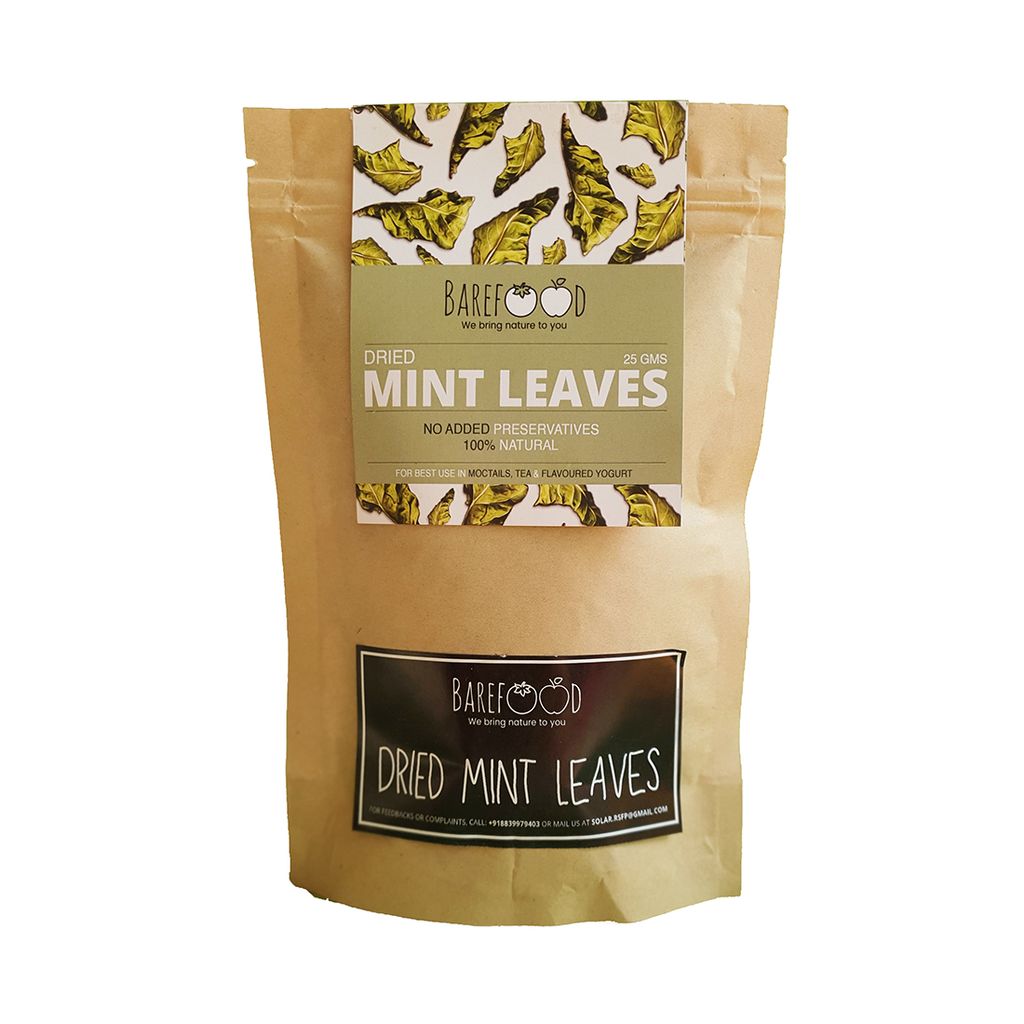 Dried Mint Leaves - 25 gms (Pack of 3)