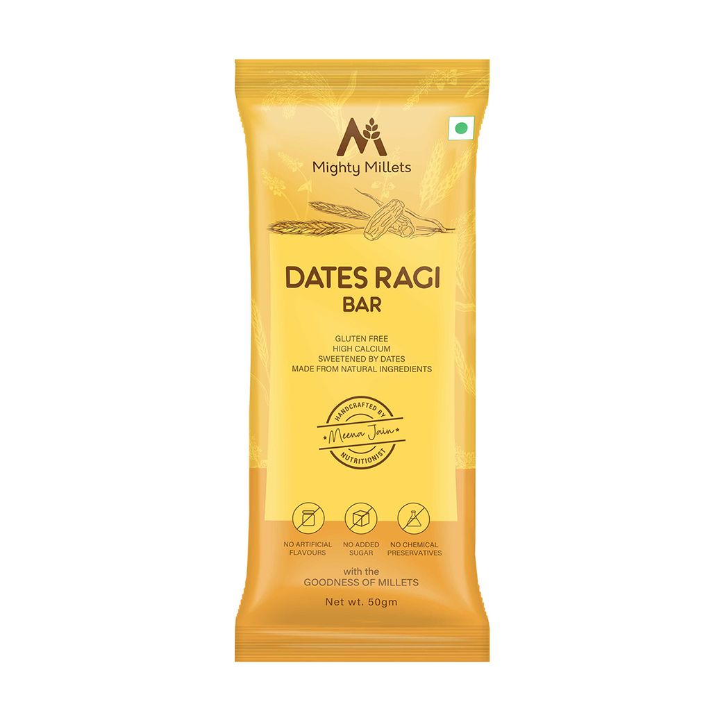 Dates Ragi Bars (Pack of 10)