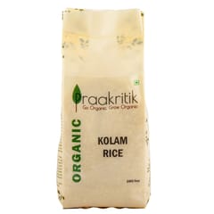 Organic Kolam Rice 500 gms (Pack of 4)