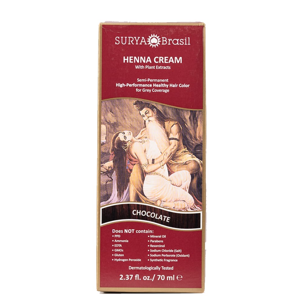 Chocolate Henna Cream, 70 ml