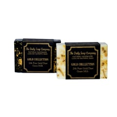 Gold Collection Soap - Activated Charcoal Soap 100 gms & Saffron Soap 100 gms