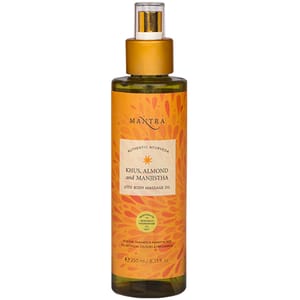Khus, Almond & Manjistha Pitta Body Massage Oil - 250 ml