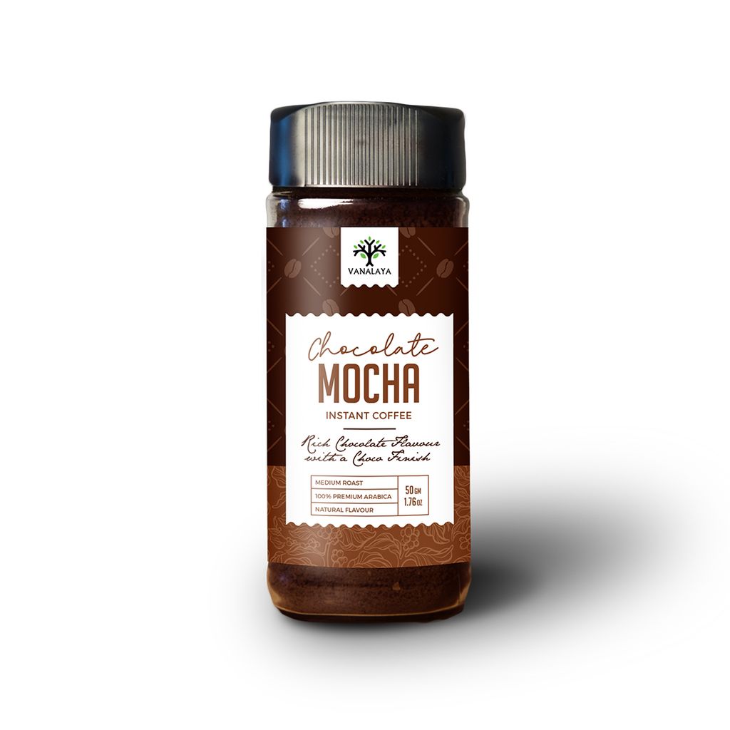 Chocolate Mocha Flavored Instant Coffee 50 gms
