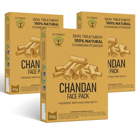 Natural Chandan Face Pack - 50 gms (Pack of 3)