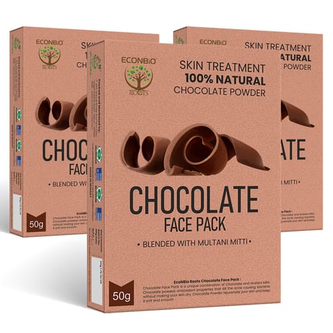 Natural Chocolate Face Pack - 50 gms (Pack of 3)