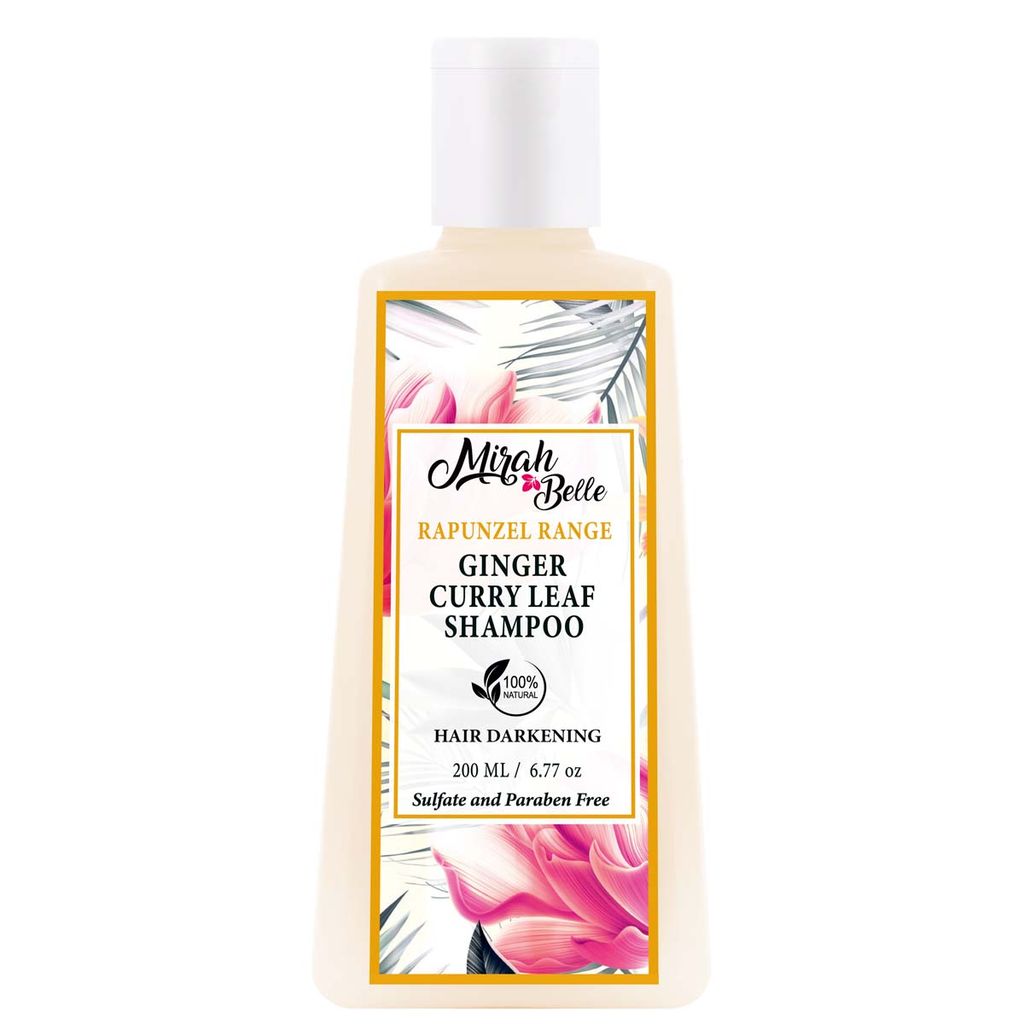 Ginger & Curry Leaf Hair Darkening Shampoo