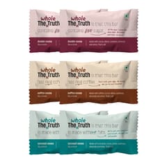 Protein Bars - The Choco Heavy Box (Pack of 6)- 312 gms