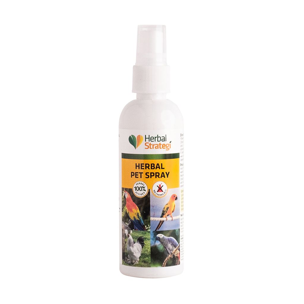 Herbal Pet Spray for Ticks, Fleas, Lice and Mites