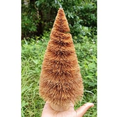 Handcrafted Coir Christmas Tree (10 x 10 x 35 cm) 80 gms