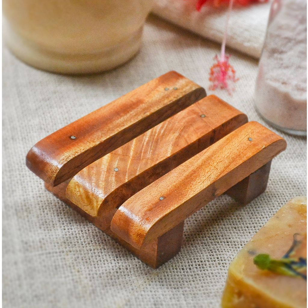 Upcycled Wooden Soap Dish