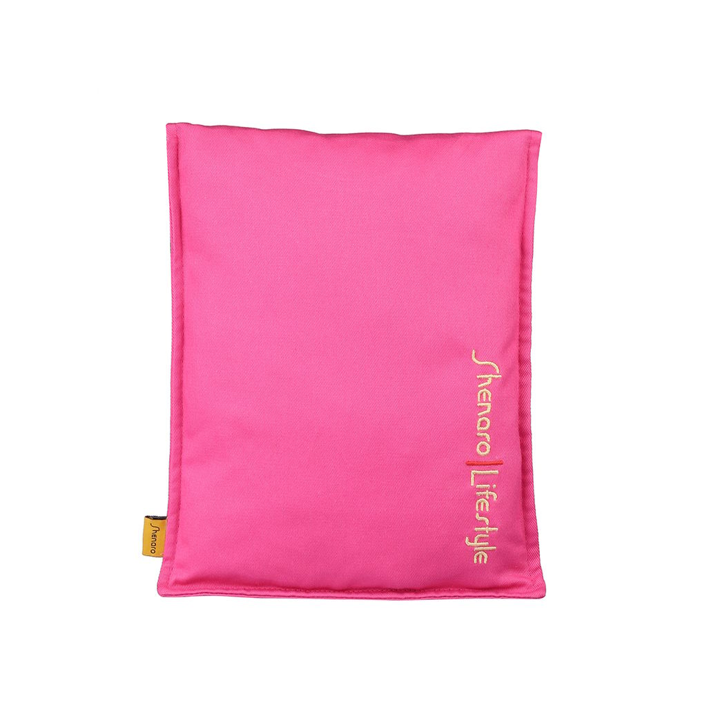 Cotton Organic Pain Relief Wheat Bag with Lavender - Pink, 700 gms