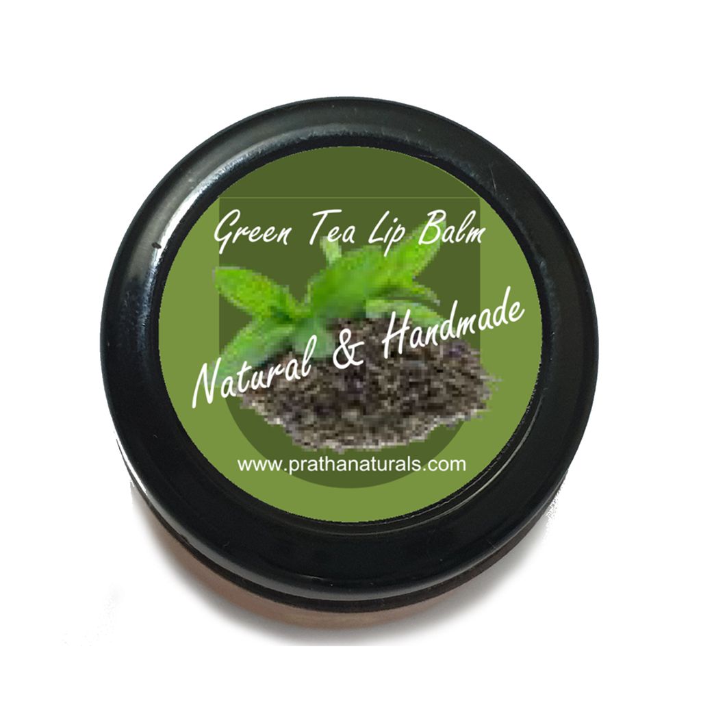 100% Natural Green Tea Lip Balm - 15 ml