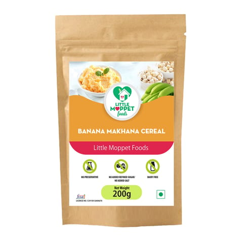 Banana Makhana Cereal - 200 gm