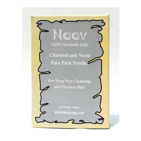 Charcoal and Neem Face Pack 50 gms