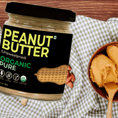 Organic Peanut Butter (Unsweetened) - 180g