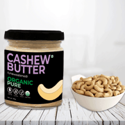 Organic Cashew Butter (Unsweetened) -180g