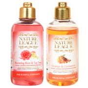 ORANGE & CINNAMON with BLOOMING ROSE & TEA TREE Body wash 200 ml