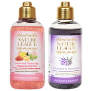 LAVENDER & ROSEMARY with LEMON & THYME WITH HIMALAYAN PINK SALT Body wash 200 ml