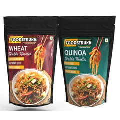 Millet Hakka Noodles (Pack of 2) - Wheat & Quinoa, 384 gms
