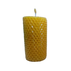 Beeswax Pillar Candles- Big (3.74 x 1.77 in)