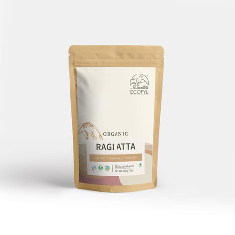 Organic Ragi Atta (Finger Millet Flour) - 250 g