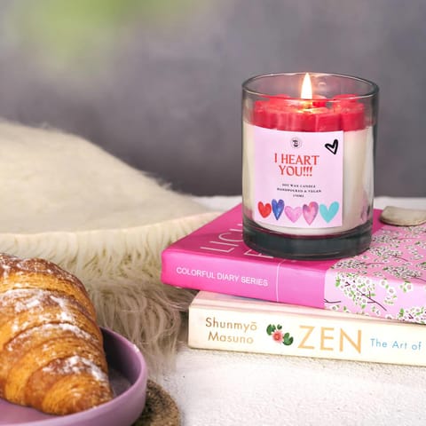 I heart You Soy Wax Candle 180 gms