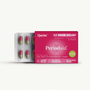 Period Aid Capsules with Cannabis Extract & Ginger
