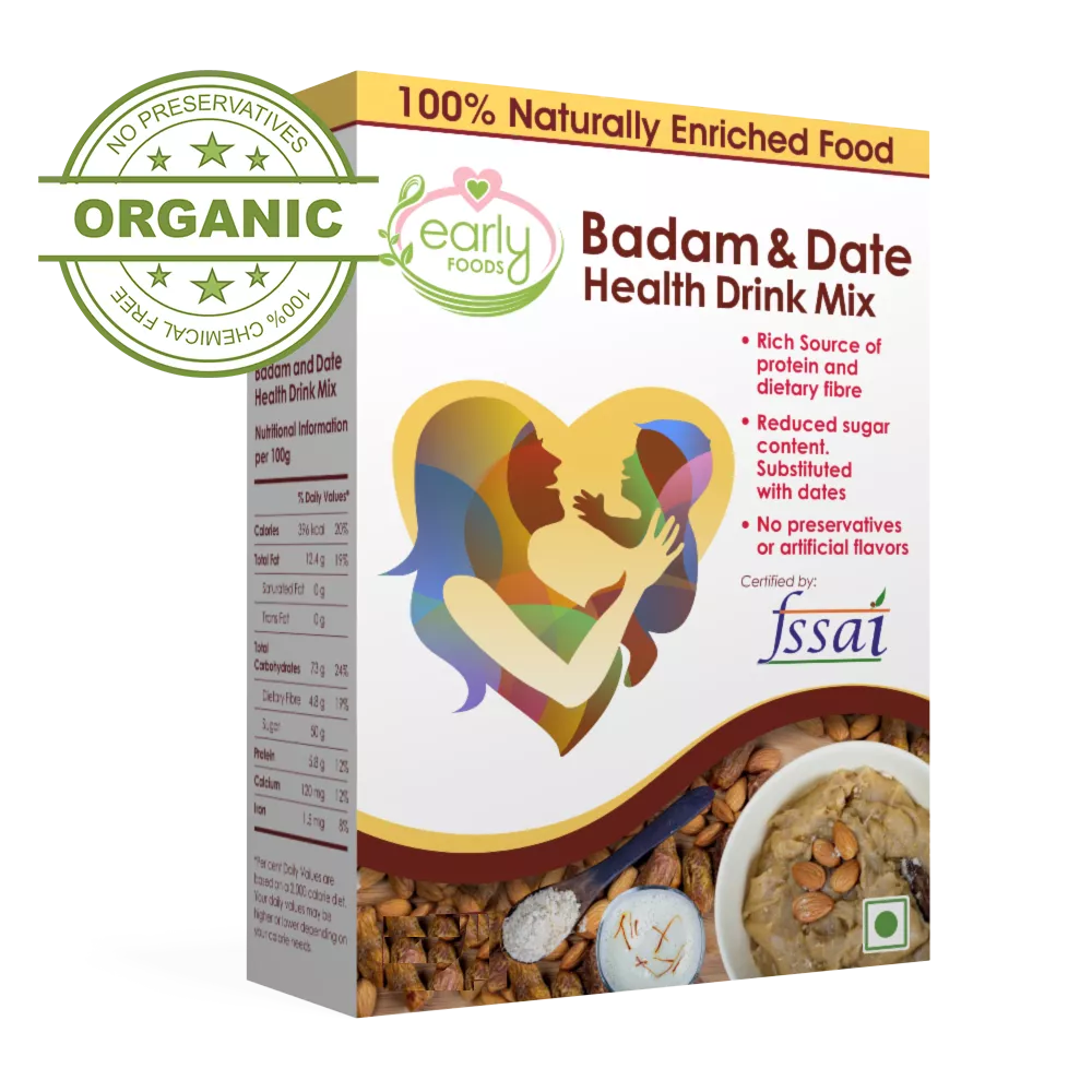 Badam & Date Health Drink Mix - 200 gms