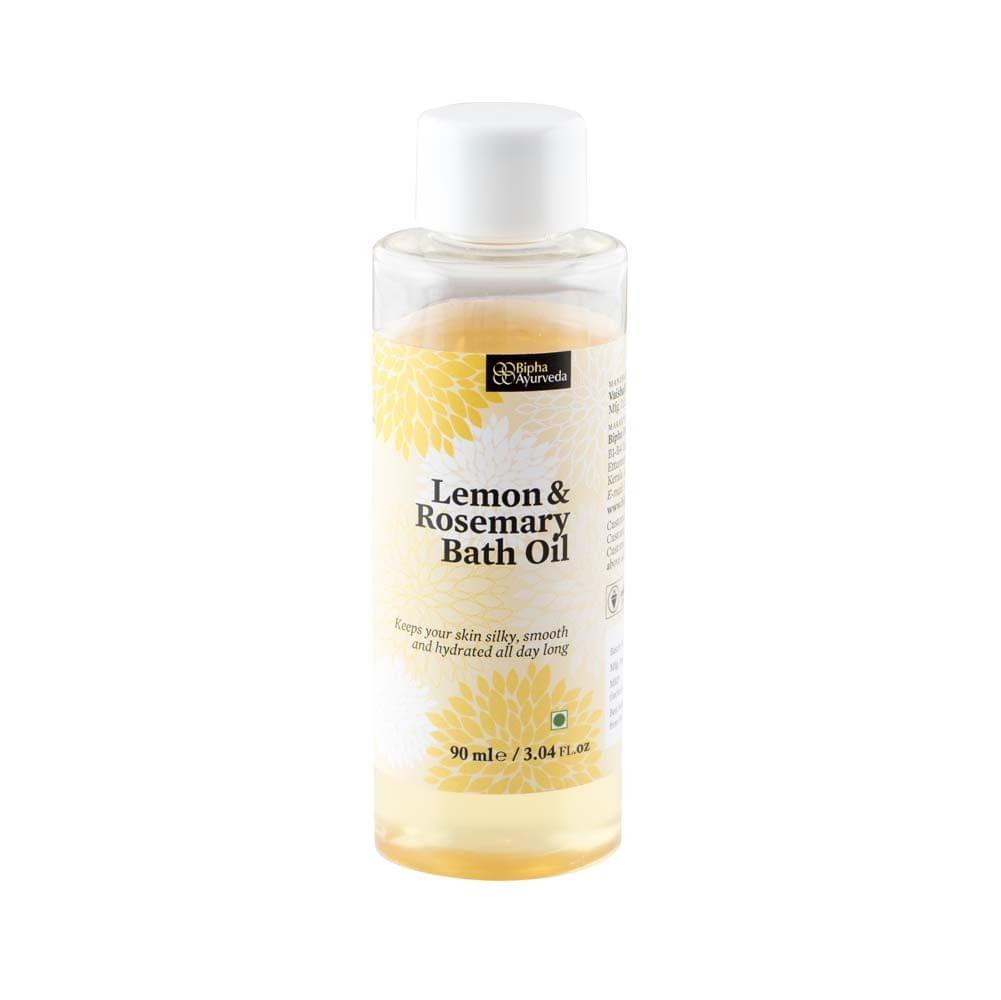 Lemon & Rosemary Moisture Replenishing Bath Oil - 100 ml