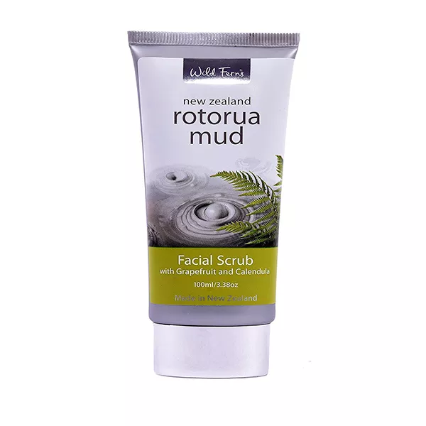 Rotorua Mud Facial Scrub with Grapefruit & Calendula 100 ml