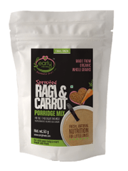 Organic Sprouted Ragi and Carrot Porridge Mix - 50 gms (Pack of 2)
