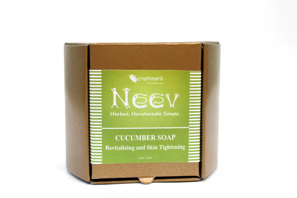 Revitalizing and Skin Tightening Cucumber Soap 100 gms (Pack of 2)