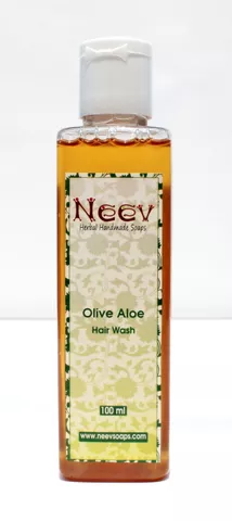 Olive Aloe Hair Wash for Moisturising and Conditioning