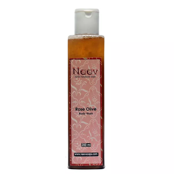 Rose Olive Body Wash for Youthful and Glowing Skin
