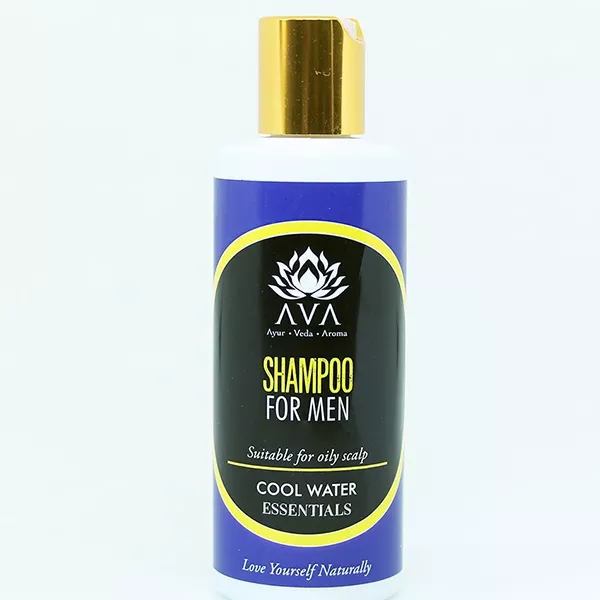 Cool Water Mens Shampoo with Lemon, Reetha and Shikakai 125 ml