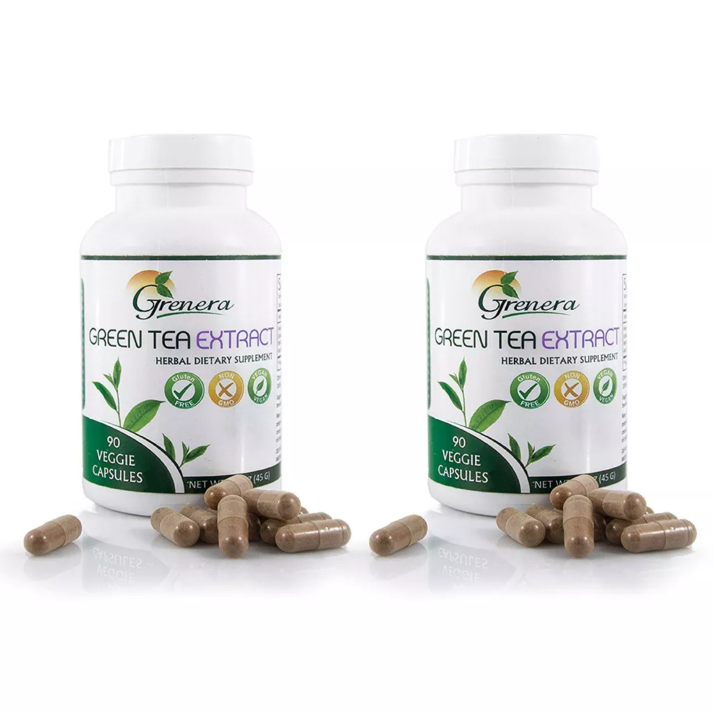 Green Tea Extract Capsules (90 Capsules / Bottle) - 45 gms