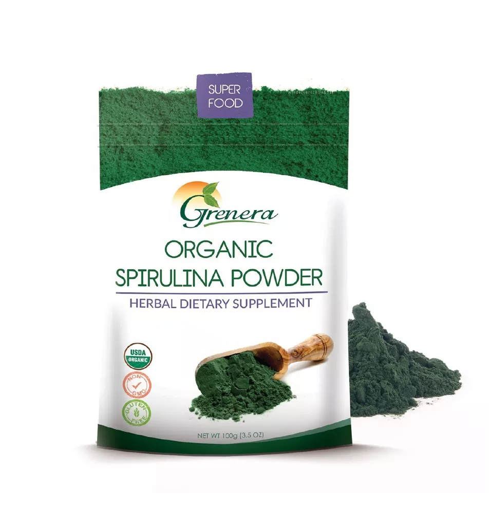 Organic Spirulina Powder - 240 gms